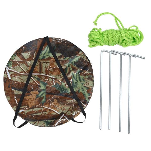 SGS Portable Polyester Steel Pop Up Shower Room With No Bottom