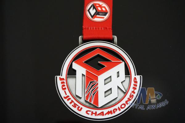 Metal Sports Soft Enamel Custom Award Medals Swmming Marathon Events Antique Silver Plating Medallion