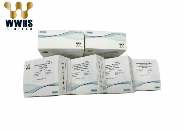 FIA diagnóstica rápida POCT de Kit IFA Colloidal Gold IVD WWHS do teste do PCT
