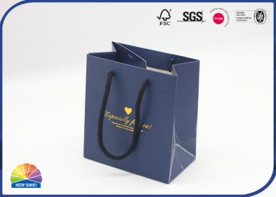 Carimbo quente do saco de papel pequeno feito sob encomenda do presente para a embalagem pequena dos bolos da lembrança