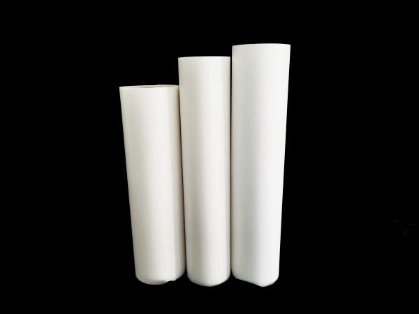 filme esparadrapo do derretimento quente de 0.08mm PO para o POLIURETANO da tela de matéria têxtil