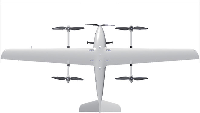 CP15 Electric VTOL UAV имеет крейсерскую скорость 70 км/ч и радиус управления 30 км с максимальной нагрузкой 5,0 кг.