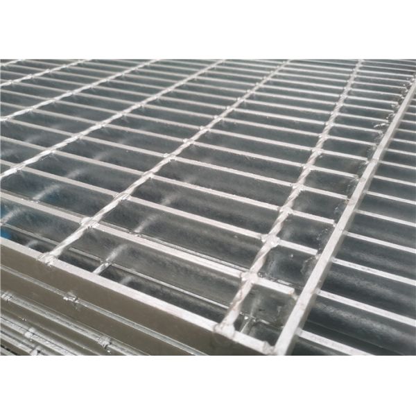 Metal Structure Serrated Galvanized Steel Grating Platform Middle Carbon
