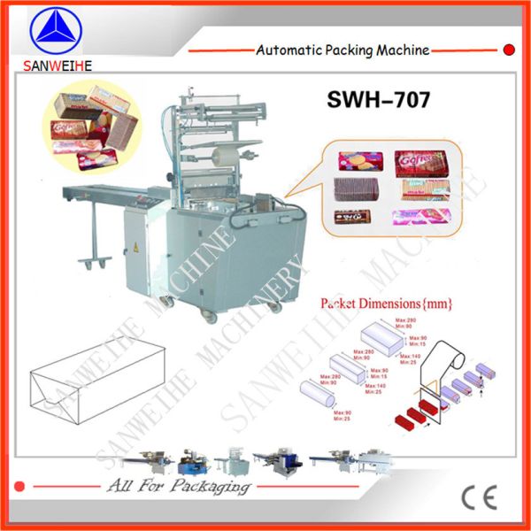 Biscuit Automatic Biscuit Packaging Machine SWH-7017 Automatic Packing Machine