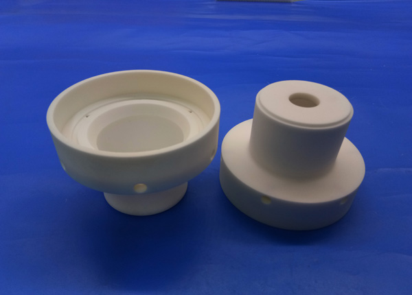 High Temperature And Voltage Alumina Ceramic Insulating Sleeve Insulator Bush 95% Al2O3