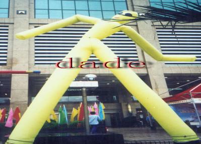 Waterproof Sky Dancer Blower Fan , 750W Inflatable Waving Man HF-C750