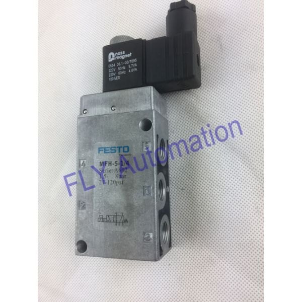 Путь МФХ-5-1/8 МФХ-5-1/4 классики 5/2 тигра клапана соленоида 24вдк Фесто электрический пневматический