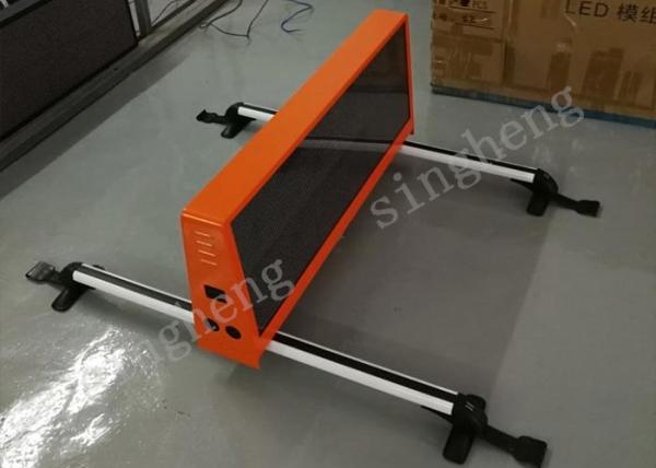 Dustproof Taxi Rooftop Advertising Signs 5mm Pixel Pitch Long Power Saving Life