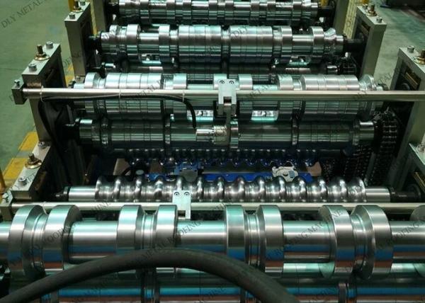 3P 1250mm Ppgi Metal Corrugated Roof Tile Making Machine 380v