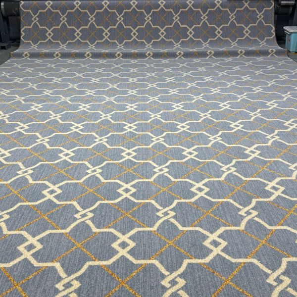 PRAYER Western Corridor Axminster Carpet in Rectangle Shape with Nylon Material and Long