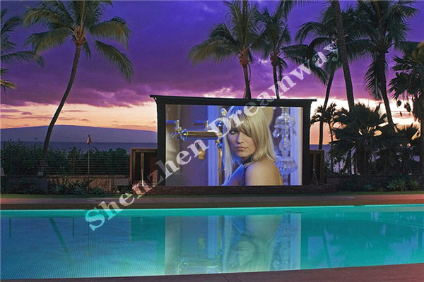 P6mm Giant Led Digital Advertising Display Waterproof Outdoor 1R1G1B SMD2727