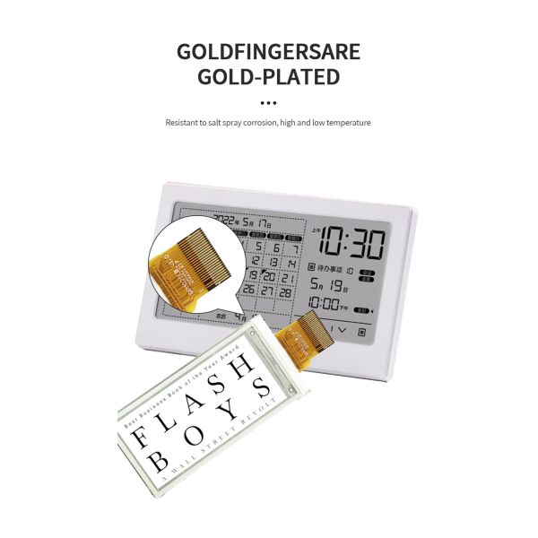 E Ink Display 2,13 дюйма OEM компактный SPI 122x250 с легким весом