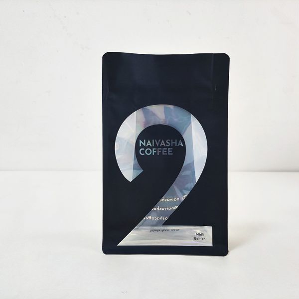 コーヒー ティー スタンドアップ サイド ガセット バッグ 250g 500g 1kg 不規則な窓のジップロック