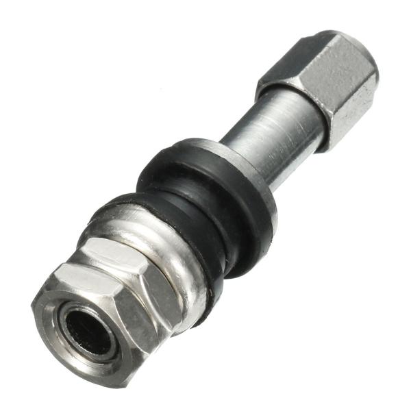 TR43E Tubeless Car Tyre Valve Clamp In Type With 11.5 Millimeter Rim Holes