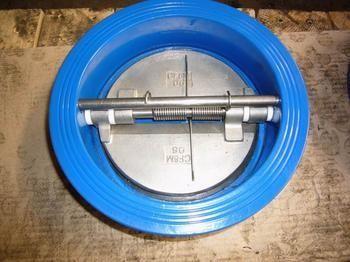 DN15 Disc Wafer Check Valve , Construction Ductile Iron Ductile Iron Check Valve