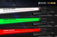 963 medidores de Osram Cree Led Coyote Hunting Flashlights