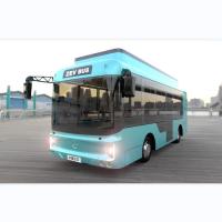 Autobus de transporte urbano elétrico puro de 16 lugares 6,6 metros Direção esquerda com ar condicionado