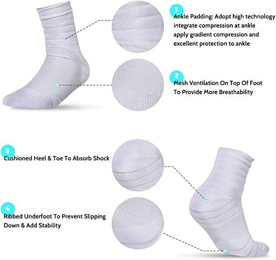 Padded Rugby Soccer Player Socks For Sports Function In Customized Colour