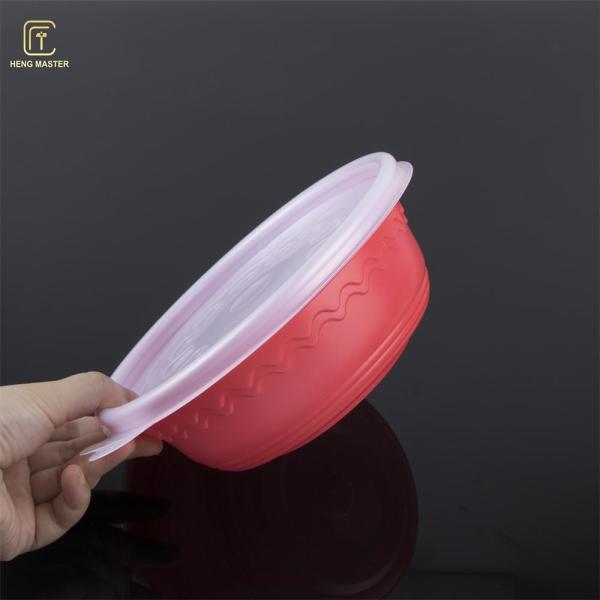Bacia plástica descartável de 7CM