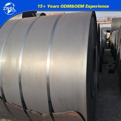SS400 Q235 Q355 A36 Grade50 S235jr 2 mm 3 mm à 12 mm HRC souple Ms Black Carbon Strip Slite Coil/Blade