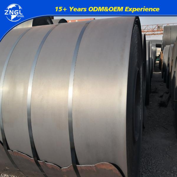 SS400 Q235 Q355 A36 Grade50 S235jr 2 mm 3 mm à 12 mm HRC souple Ms Black Carbon Strip Slite Coil/Blade
