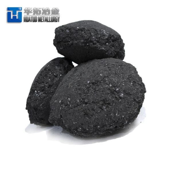 10-50mm Metallurgy Silicon Briquette Black For Steel Smelting