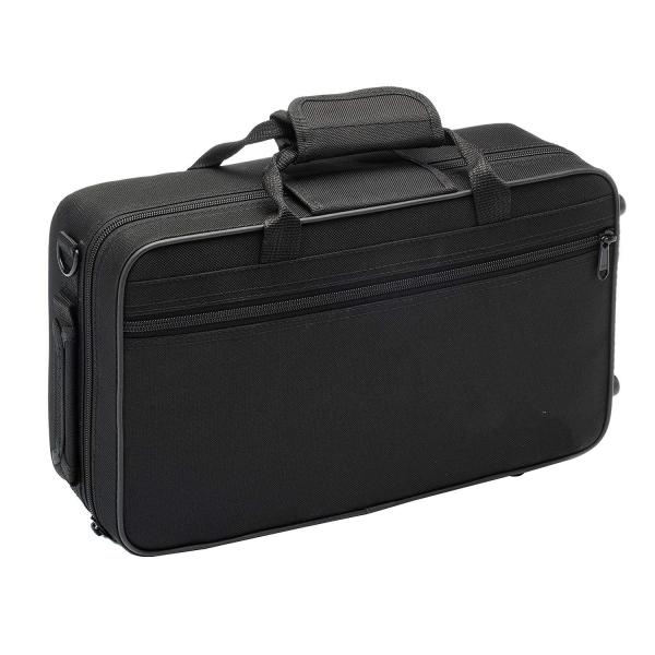 constansa instrumentProfessional Performance Level Ebony Wood Silver Plated 18 Keys 4 Rings G Tone German Style Clarinet