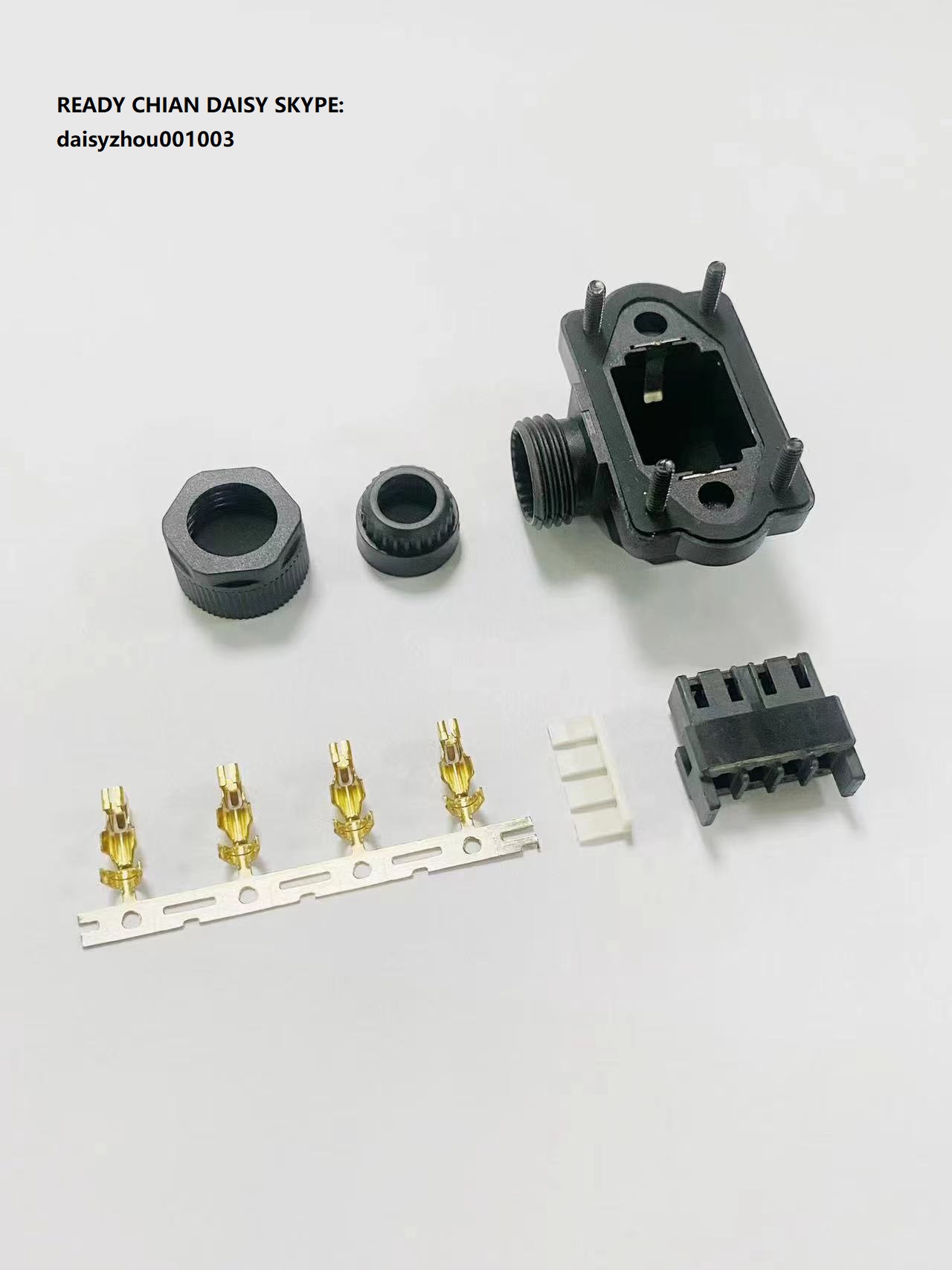 Стыковочный кабель 4 штифтов 670-2683 PCB Connector Accessories JAE Electronics JN8 Series JN8FT04SJ1