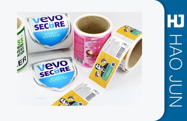 Professional Custom Shape Stickers / Custom Die Cut Decals CMYK / Pantone Colors