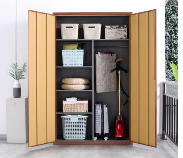 0.15 CBM Height 1850mm Wardrobe Steel Storage Locker