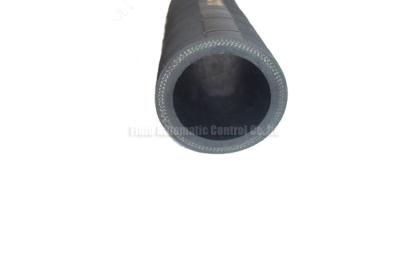 tubulação de mangueira de borracha preta reforçada de 305mm tecido de algodão de alta elasticidade