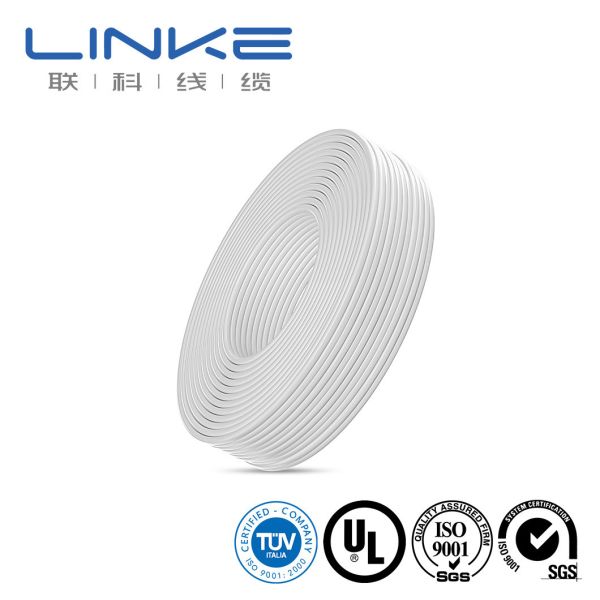 300/500V 4-Cores RVV Cable with PVC Insulation and Copper Conductor for Industrial Control & Automation
