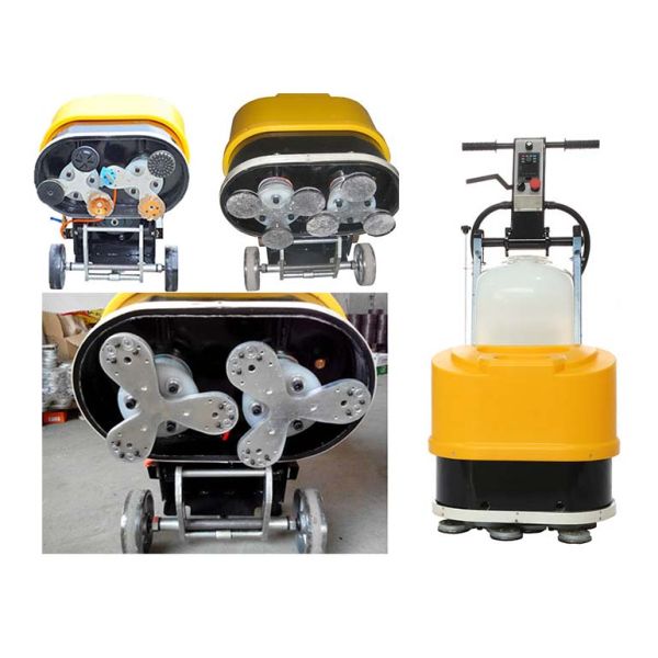 Каменный бетон 240В 6 возглавляет мраморного точильщика пола Терраззо 4КВ для Факотры