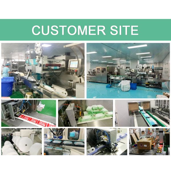 Customized CE Approved Canister Wet Wipes Production Machine Baby Wet Tissue Making Equipment