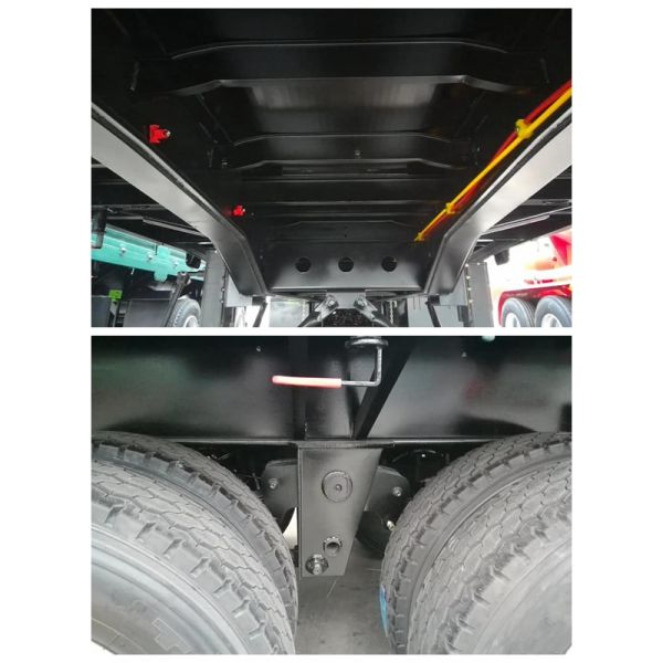 600mm Side Wall Flatbed Cargo Trailer With WABCO Brake