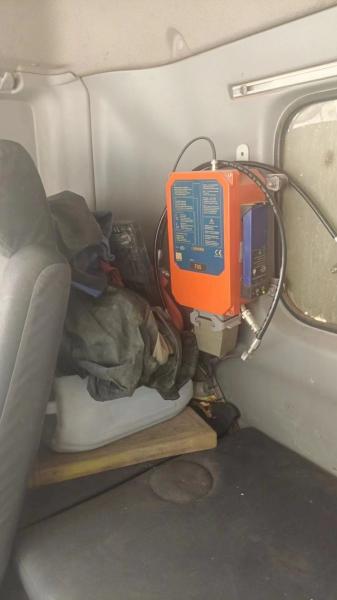 Processus d'usinage hydraulique Orange Putzmeister 49m Pompes en bon état