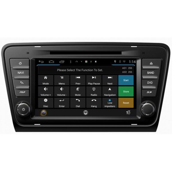ouchuangbo car dvd head unit s160 android 4.4 for Skoda Octavia 2013 with auto gps radio iPod BT wifi 3g