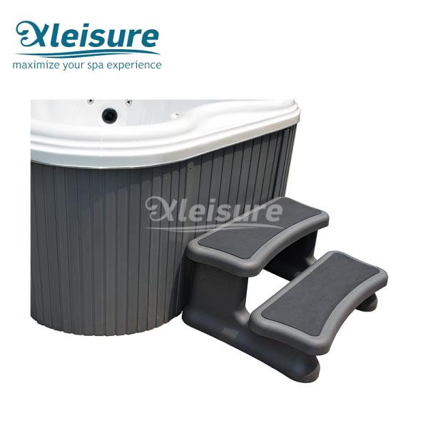 Non - Slip Hot Tub Accessories Convenient Safe Hot Springs Spa Steps Grey