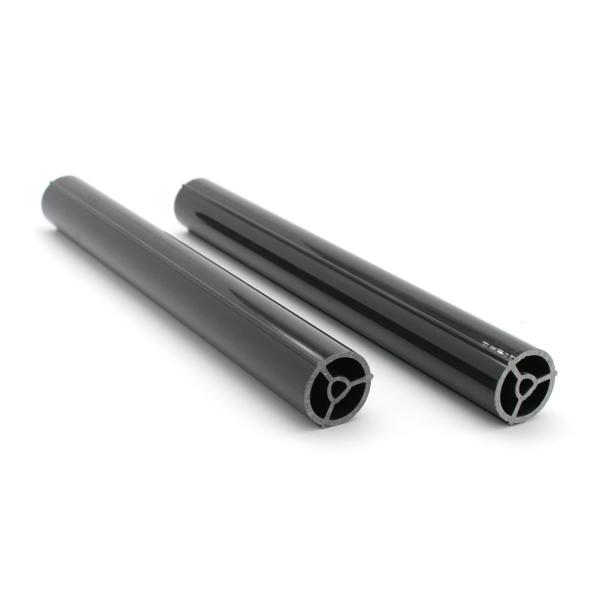 Black Pvc Door Profile Profiles High UV Protection Upvc Window Frame Profile Plastic Customized