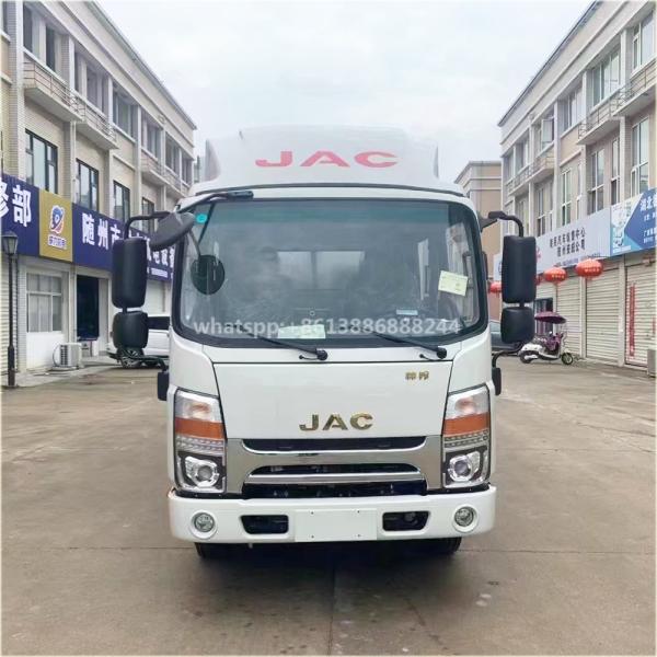 Customized JAC Q3   Double Row  Refrigerated Vehicle       Van Refrigerator Truck     Freezer