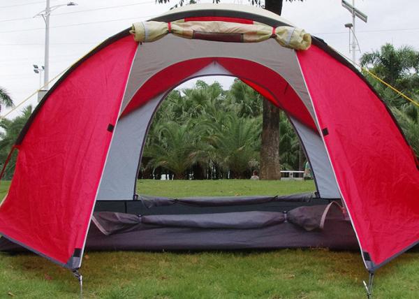 350*210*135CM Outdoor Four Season Camper Shelter PU Coated Double Layer Trekking Tent
