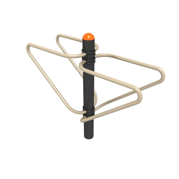 Wholesale Outdoor Fitness Equipment Push Up and Dip Station Outdoor Body Building Equipment