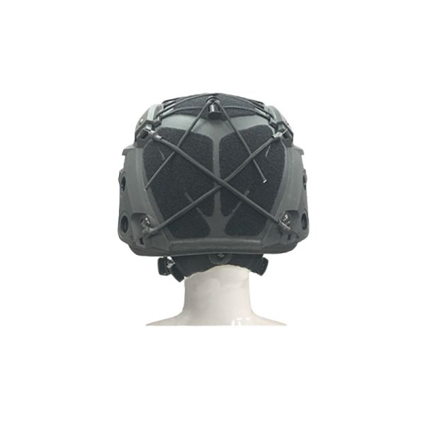 Fully ProtectiveTactical Helmet NIJ IIIA 9mm .44 Aramid Fiber