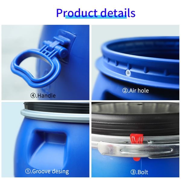 320mm 50 Ltr High Density Polyethylene Container 385mm*580mm