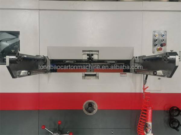 Flatbed Die Press Cardboard Packaging Die Cutting Creasing Small Carton Box Making Machine
