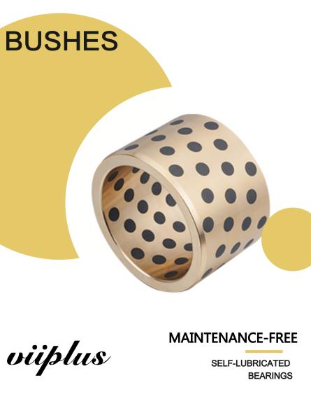 C86300 SAE 430B Oilless Guide Bushes Manganese Bronze Graphite
