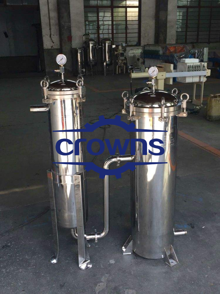 Automatic Backwash Self Cleaning 316 stainless steel Filter Housing For Water Treatment
