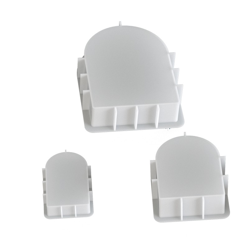 Crystal Drip Glue Dried Flower Arch Ornament Drip Glue Mold DIY Large, Medium, Small Arch Bookshelf Silicone Mold