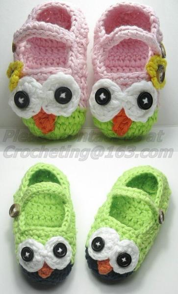 Boys Girls Crochet Sandal Thongs Slippers Newborn Infant Toddler Prewalker Kids Knitt