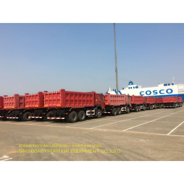 10 Wheeler Heavy Duty Dump Truck 6x4 40 Ton Tipper Dump Truck Engine WD615